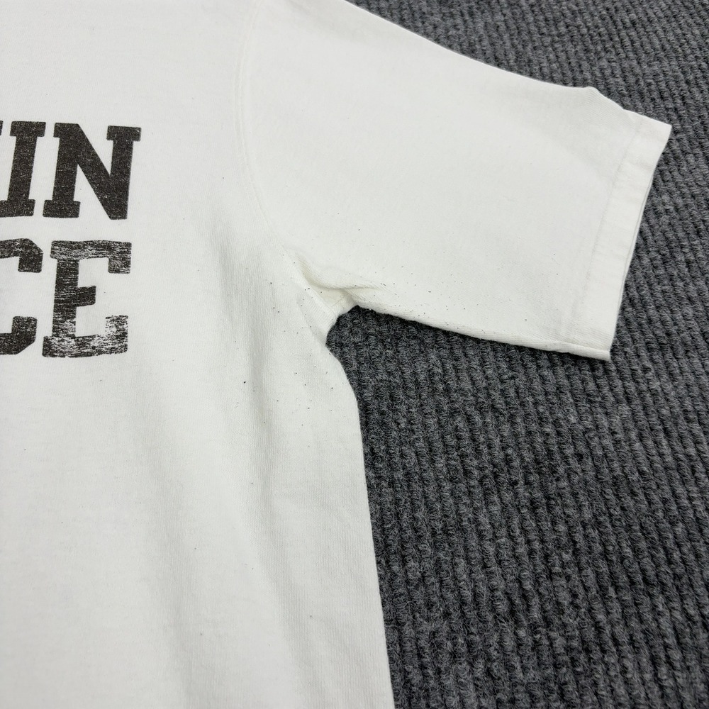 Baldwin Wallace Champion T Shirt Mens L White Cotton Graphic Collegiate Sport - Picture 3 of 8